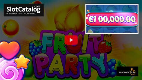 fruit party slot big win